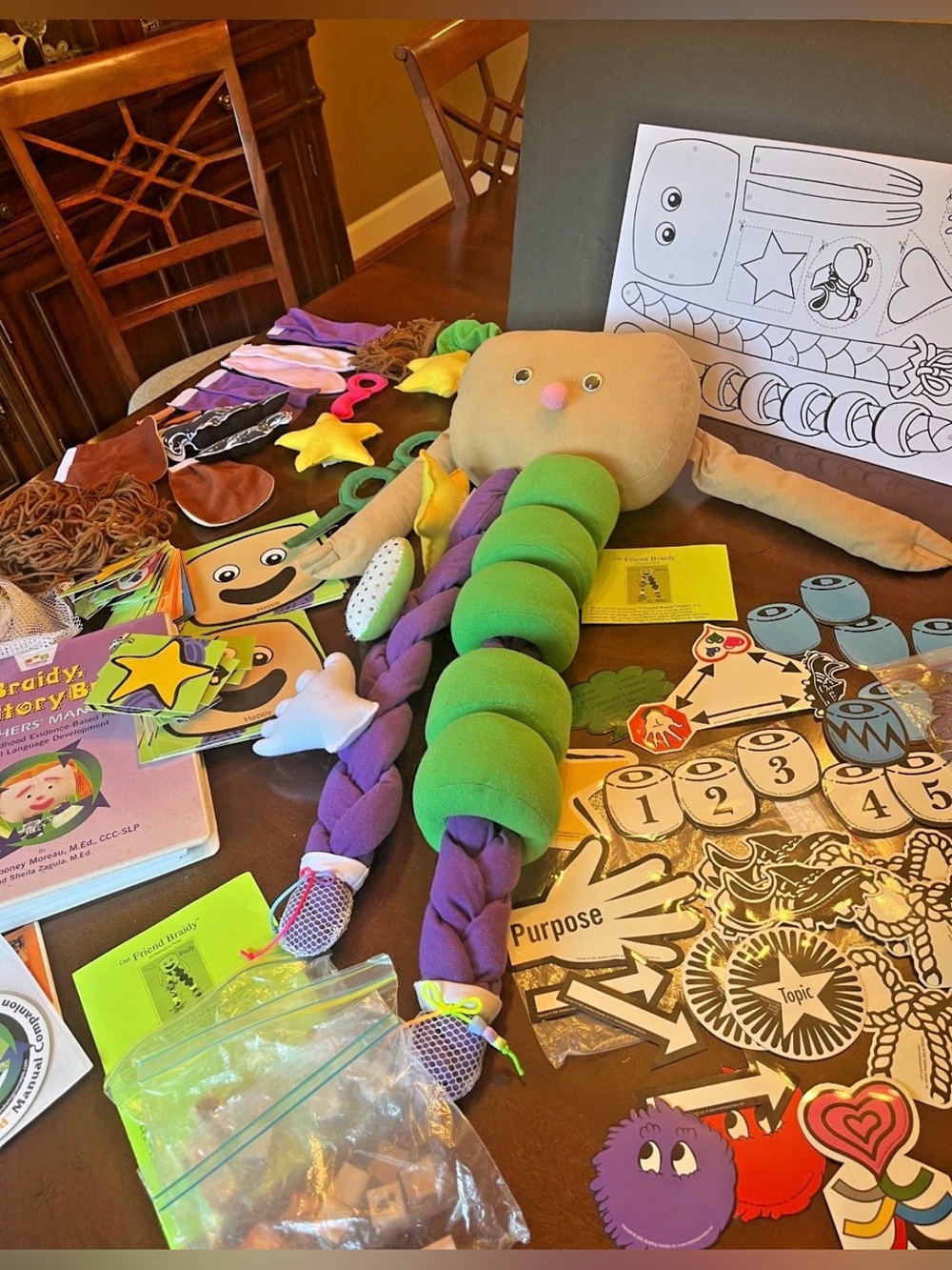 Braidy the StoryBraid® Kit for Early Childhood Oral Language Development